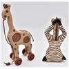 Image 2 : 2 African Carved Wood Animals