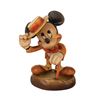 Image 1 : A Dapper Mickey Mouse Wood Carved Figure by Anri.