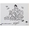 Image 2 : A Bill Justice Signed Snow White Print.
