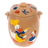Image 1 : A Leeds Pottery Donald Duck Ceramic Cookie Jar.