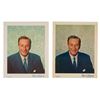 Image 1 : A Pair of Walt Disney Fan Cards.