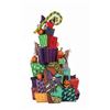 Image 1 : A Haunted Mansion Holiday Stack of Presents Statue.