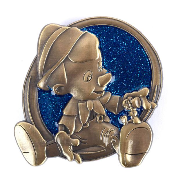 A Walt Disney Imagineering Pinocchio Pin.