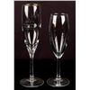 Image 1 : A Pair of Cast Member Award Champagne Glasses.