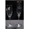 Image 1 : A Pair of Cast Member Champagne Flutes.