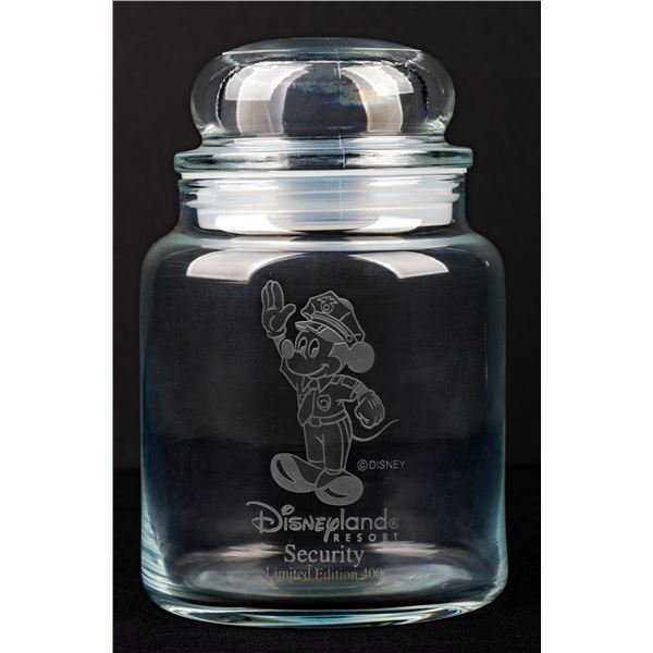 A Limited Edition Disneyland Resort Security Candy Jar.