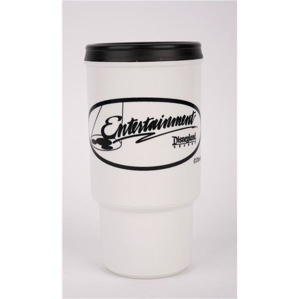 An "Entertainment Division"Cast Member Cup and Magnet.