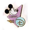 Image 1 : A Company D Pin with Mickey Face.