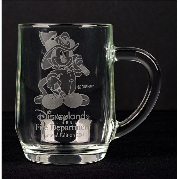 A Limited Edition Disneyland Fire Department Mug.