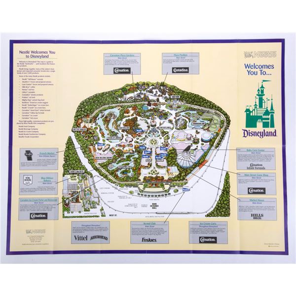 A Nestle's Disneyland "Take Over" Brochure.