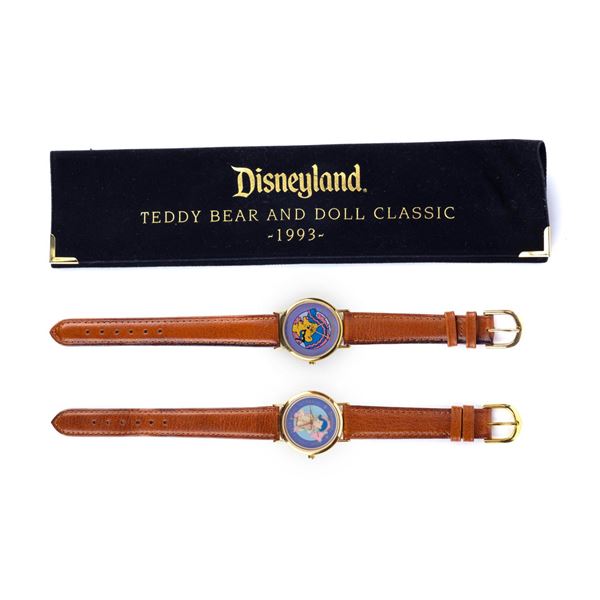 A Pair of Disneyland Teddy Bear Classic Watches.