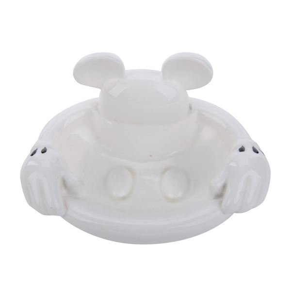 A Mickey Mouse Ceramic Soap Dish.