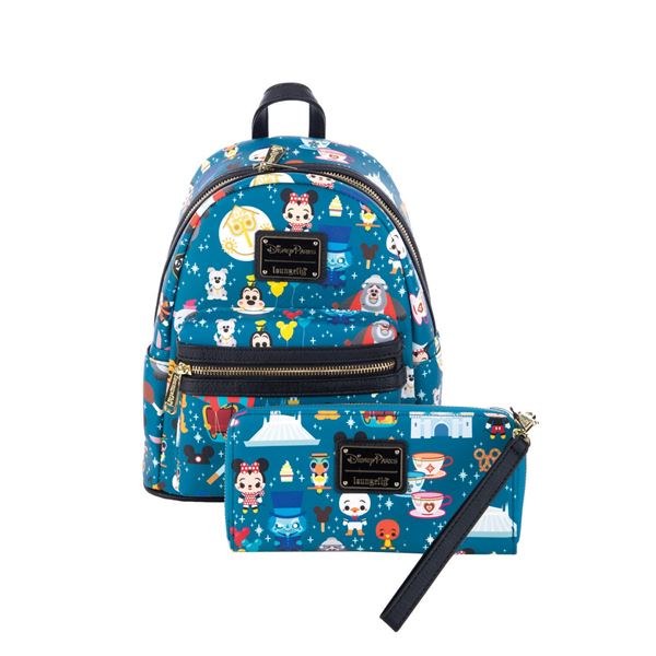 Disney Parks Chibi Backpack & Wallet by Loungefly.