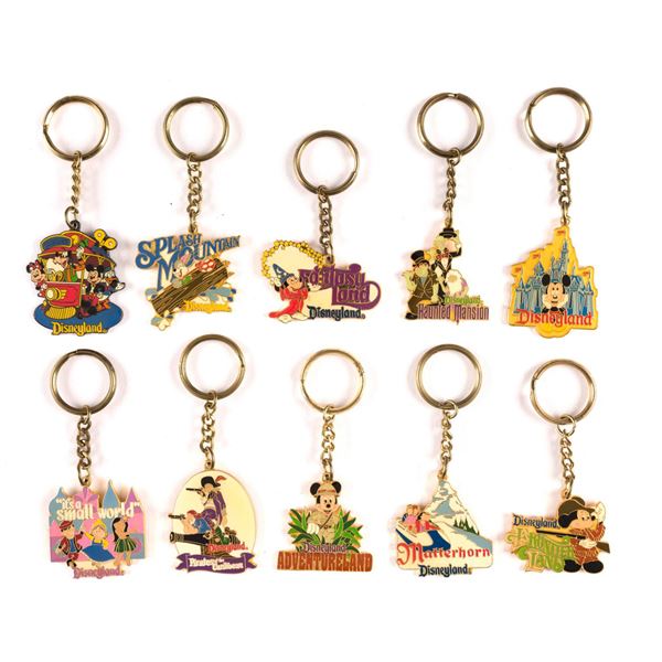 A collection of (10) Disneyland Keychains.