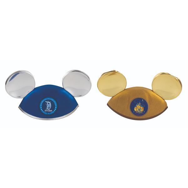 A Pair of Commemorative Disneyland Ear Hats.