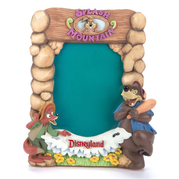 A Splash Mountain Resin Photo Frame.