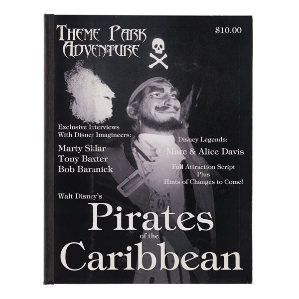 A Theme Park Adventure Pirates of the Caribbean Book.