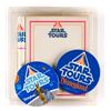 Image 1 : A Star Tours Notepad and Buttons.