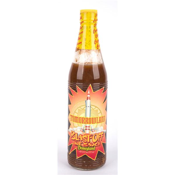 A Tomorrowland Blast Off Hot Sauce.