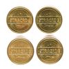 Image 1 : A Set of Starcade Game Tokens.