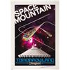 Image 1 : A Signed Tomorrowland "Space Mountain" Poster Print.