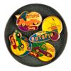 Image 2 : A Set of Autopia Pins and Cast Member Button.