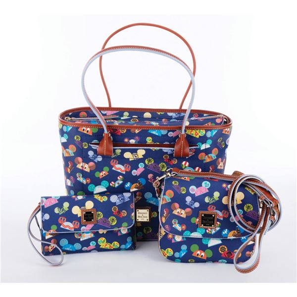 (3) Disney World Ear Hat Bags by Dooney & Bourke.