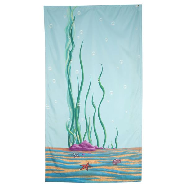 An Art of Animation Mermaid Shower Curtain & Liner.