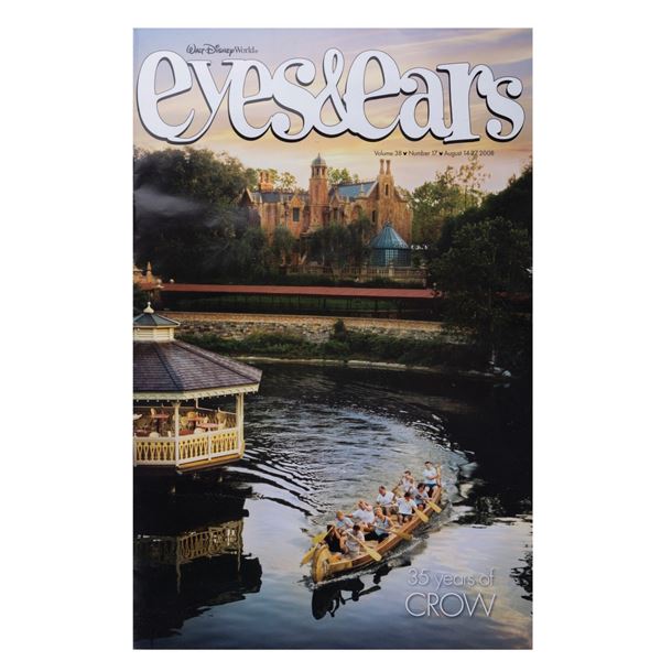 A Walt Disney World Eyes & Ears Magazine.