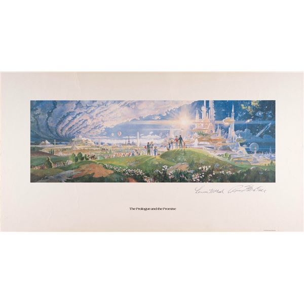 A Horizons "The Prologue and the Promise" Signed Print.