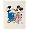 Image 1 : A Tokyo Disney Mickey & Minnie Print.