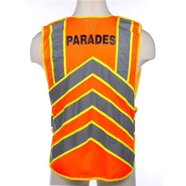 A Walt Disney World Parades Reflective Vest.