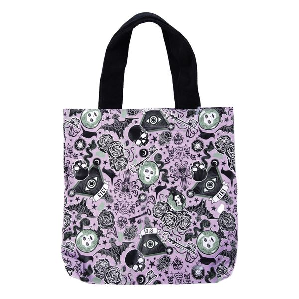 A Haunted Mansion Halloween Trick or Treat Tote Bag.