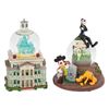 Image 1 : A Pair of Haunted Mansion Mini Snow Globes.