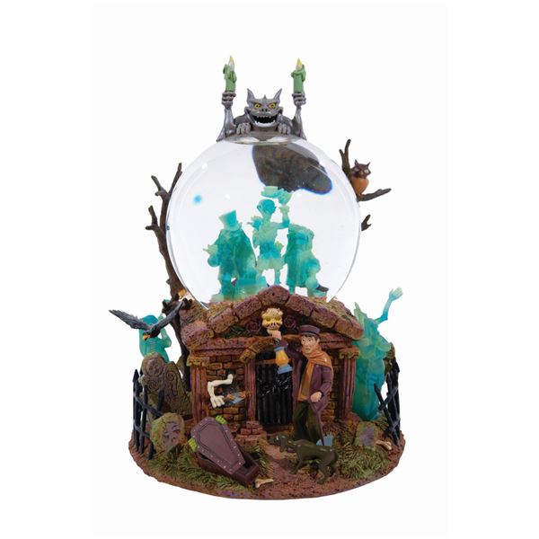 A Haunted Mansion Ghosts Snow Globe.