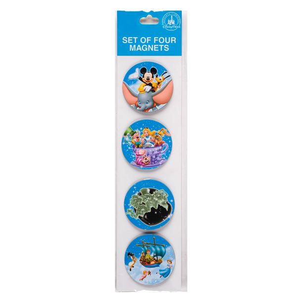 A Set of (4) Disney Park Magnets.