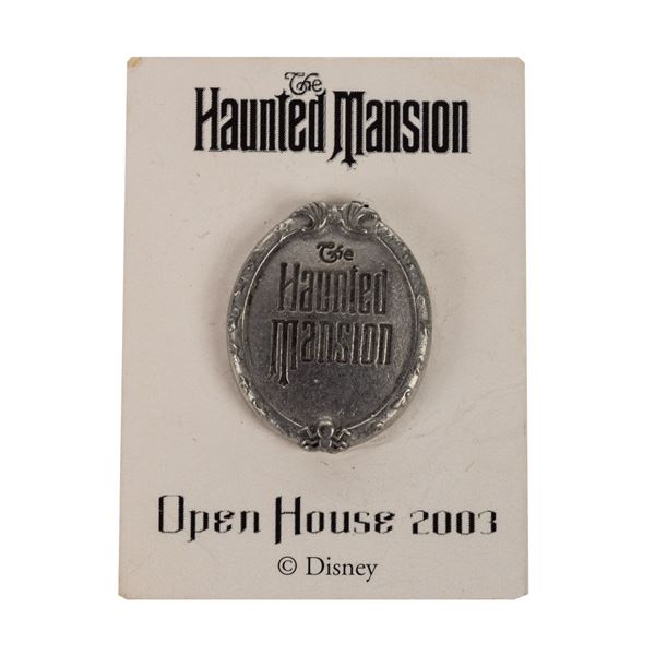  The Haunted Mansion  Open House 2003 Pin.