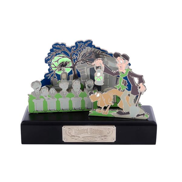 A Set of (3) Haunted Mansion O-Pin House Stand Up Pins.