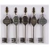 Image 2 : A Collection of (5) Haunted Mansion Keys.