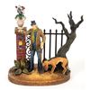 Image 1 : A Haunted Mansion Caretaker & Dog Figure.