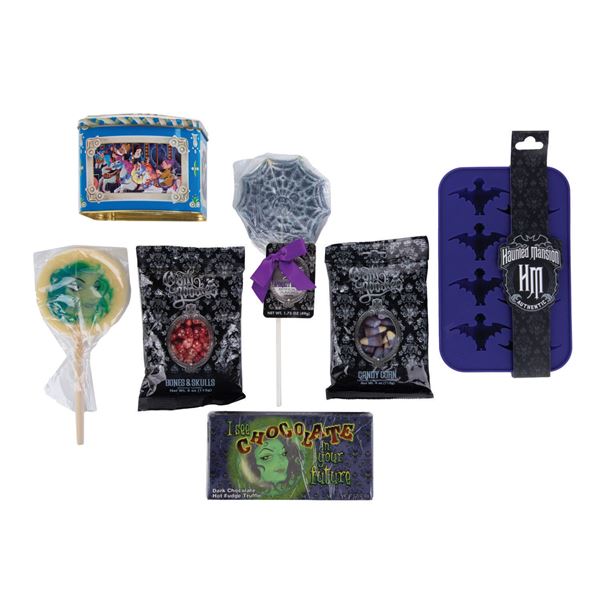 (7) Haunted Mansion Food & Beverage Souvenirs.