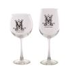 Image 1 : A Pair of Haunted Mansion Master Gracey Wine Glasses.