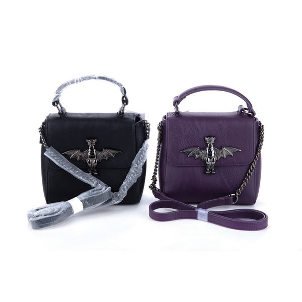 A Pair of Haunted Mansion Bat Bags.