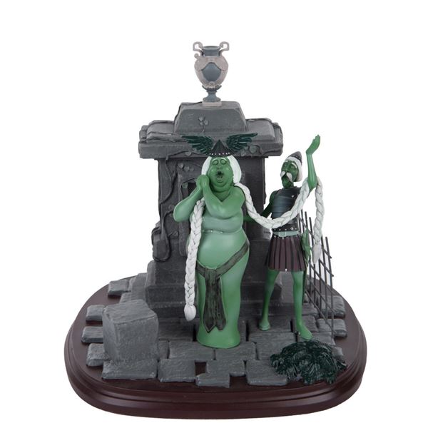 Haunted Mansion Graveyard Ghosts Opera Singers Figure.