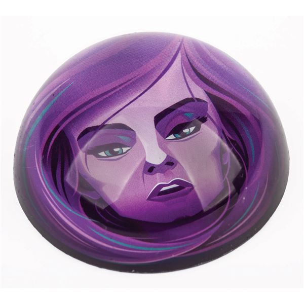 A Madame Leota 50th Anniversary Paperweight.