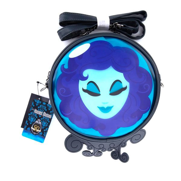 A Madame Leota Crossbody Bag by Loungefly.