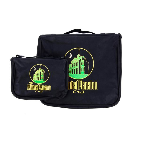 A Pair of Haunted Mansion Pin Trading Bags.