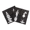 Image 3 : A Pair of Haunted Mansion Stretching Portrait Towels.