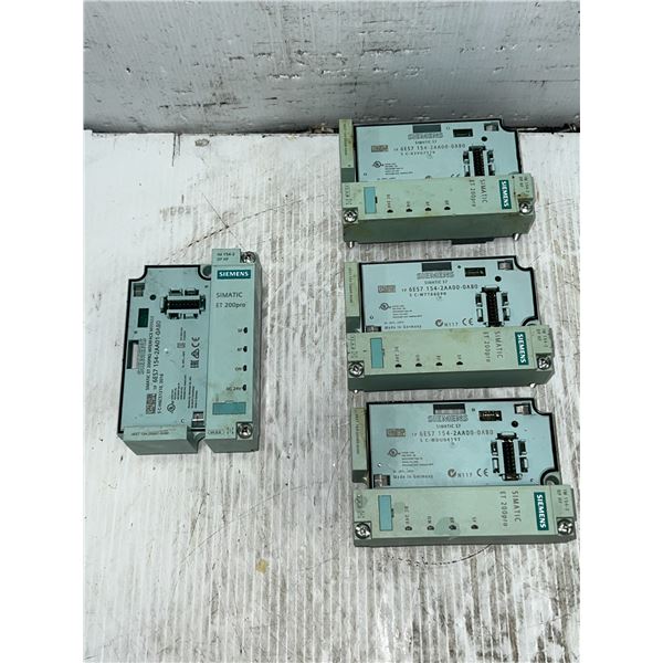 Lot of (4) Siemens Modules (See Pics For Part Numbers)