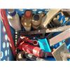 Image 2 : Hydraulic jack, oils and mis.